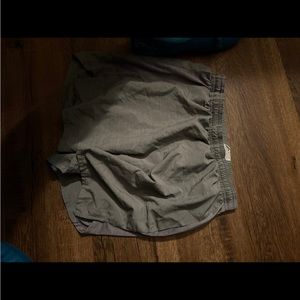 Grey nike shorts